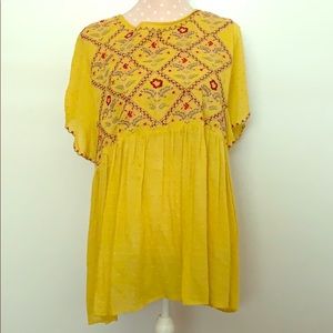 Entro Mustard Yellow Top